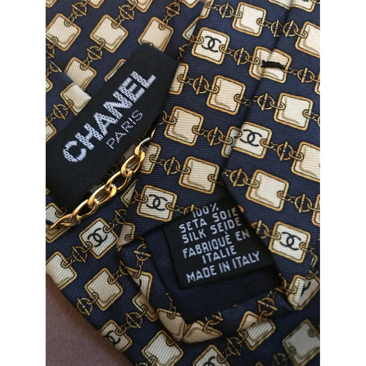 Luxury Chanel Ties Men - Vintage