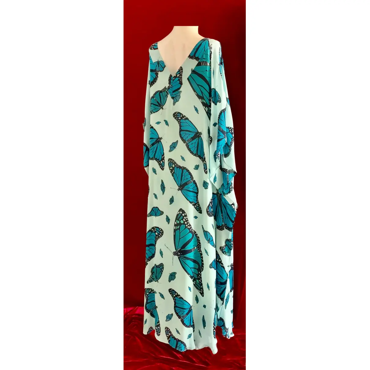 Buy Charlotte Sparre Silk maxi dress online