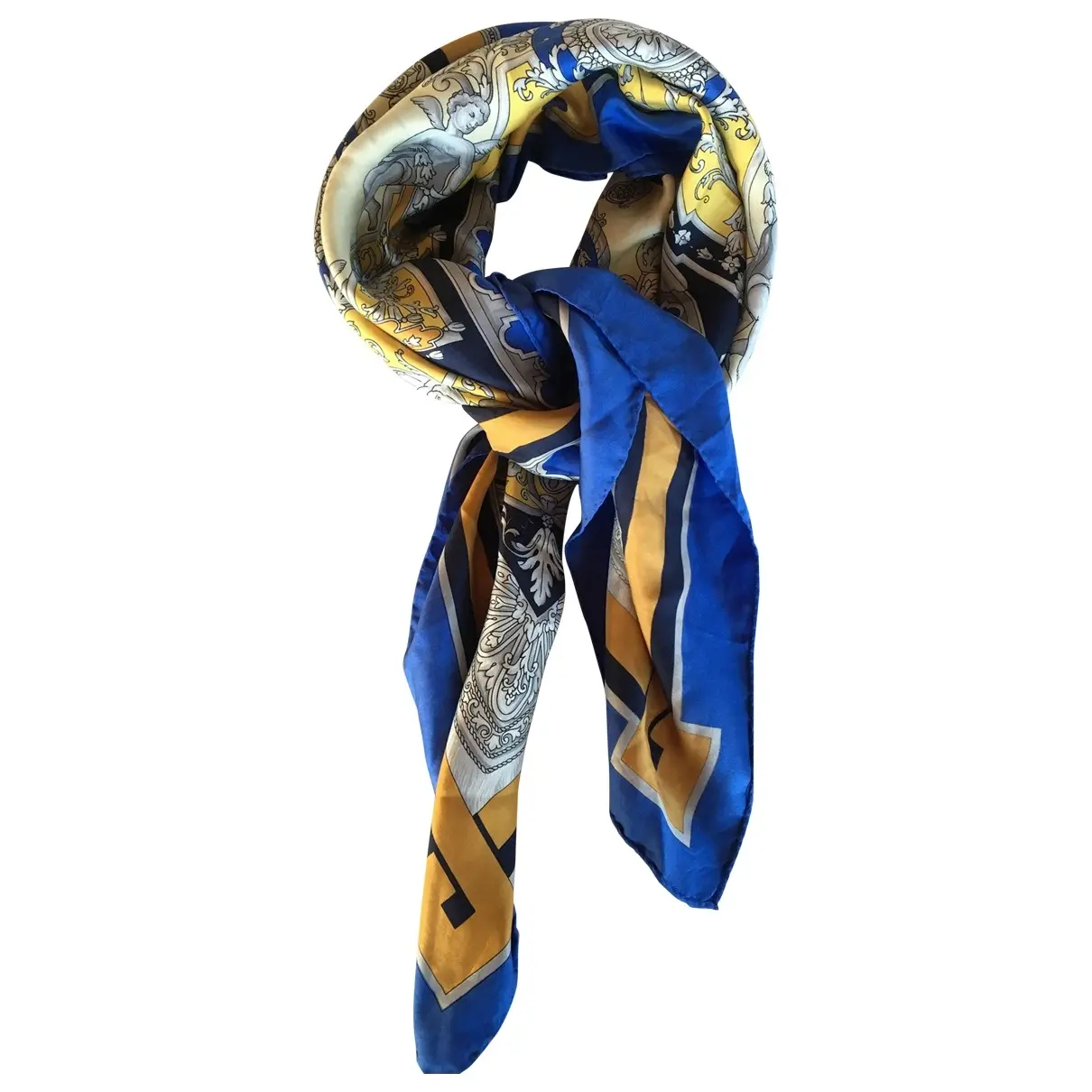 Silk scarf Claude Montana - Vintage