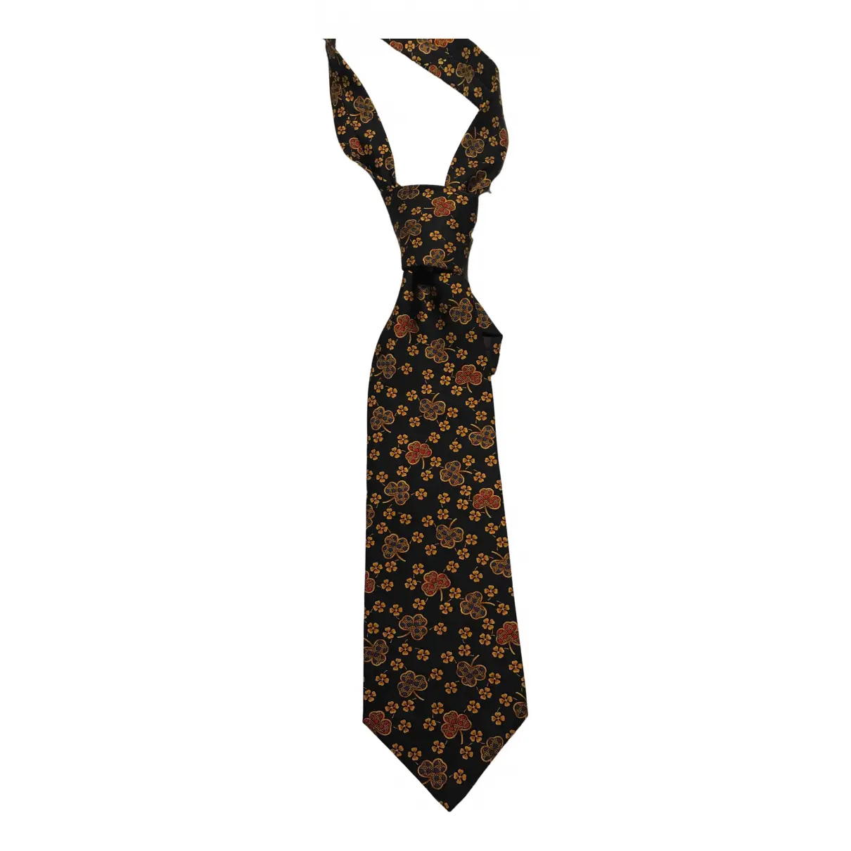 Silk tie Dior - Vintage