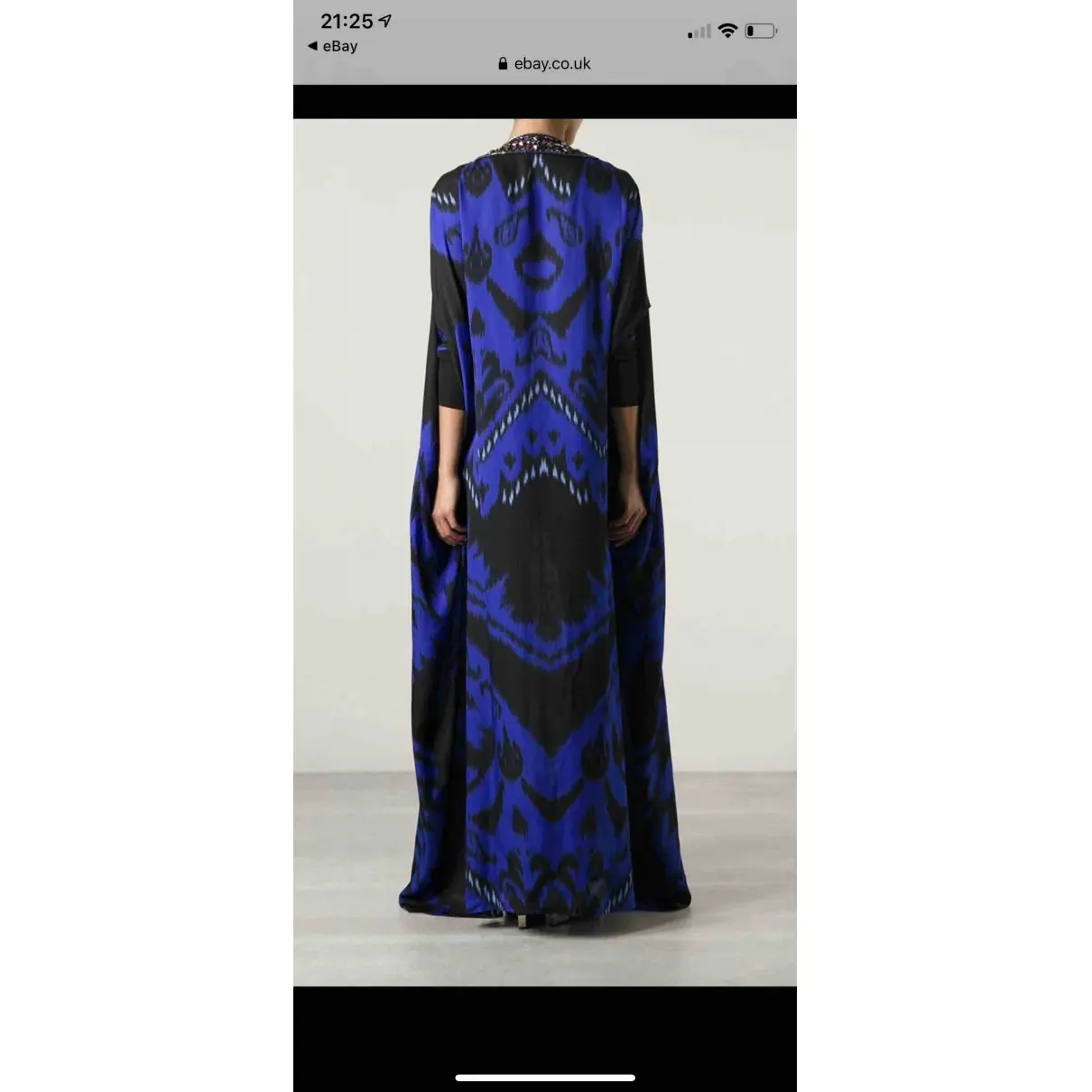 Silk maxi dress Emilio Pucci