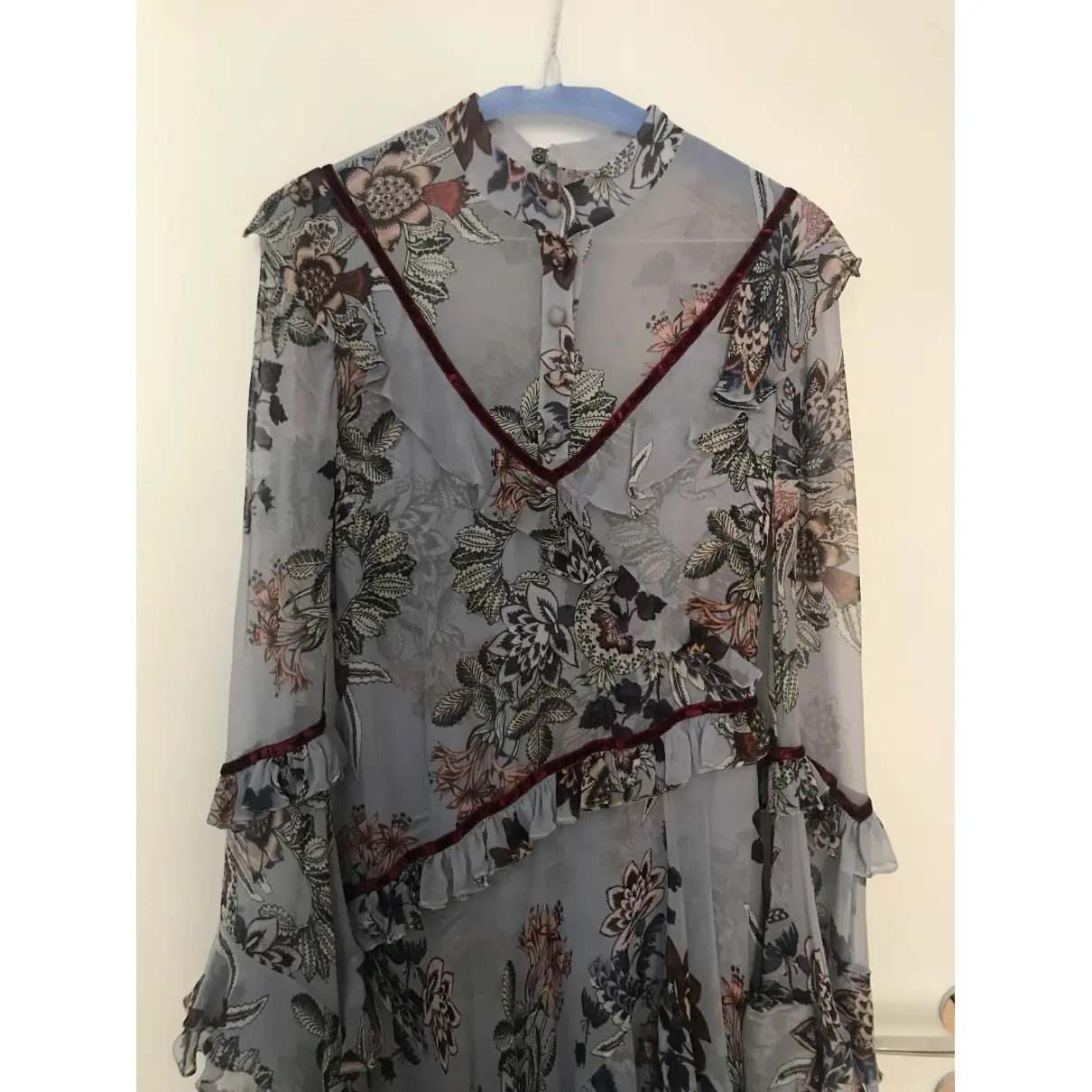 Buy Erdem Silk maxi dress online
