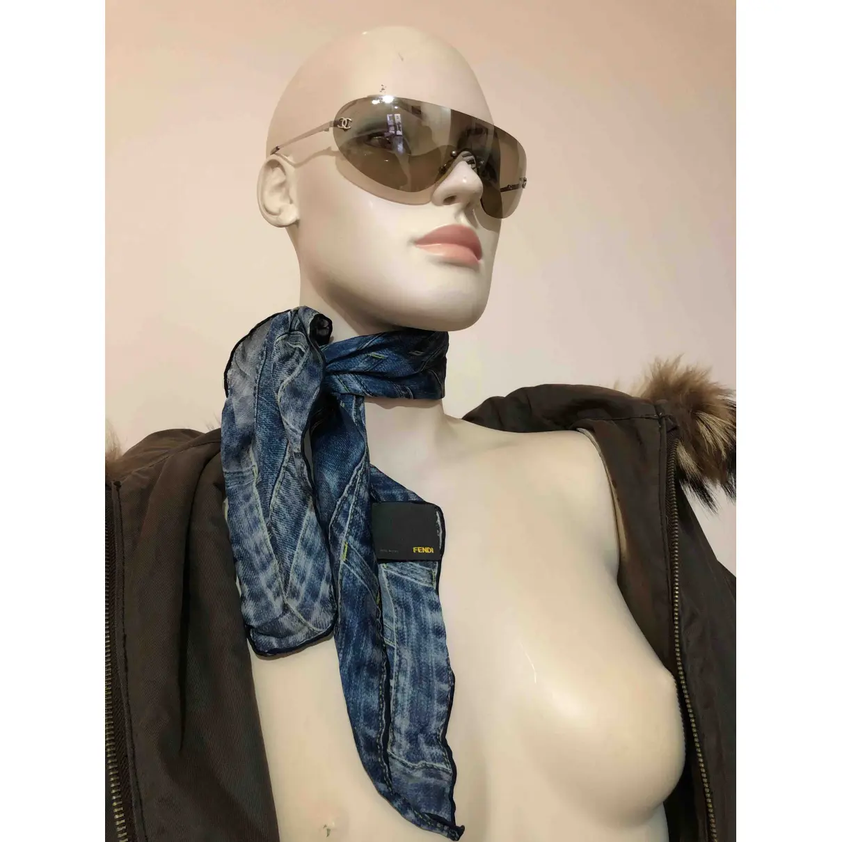 Buy Fendi Silk neckerchief online