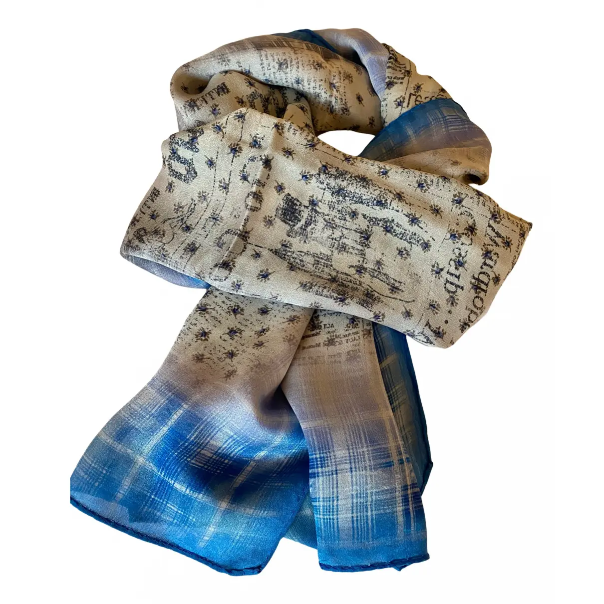 Silk scarf Galliano
