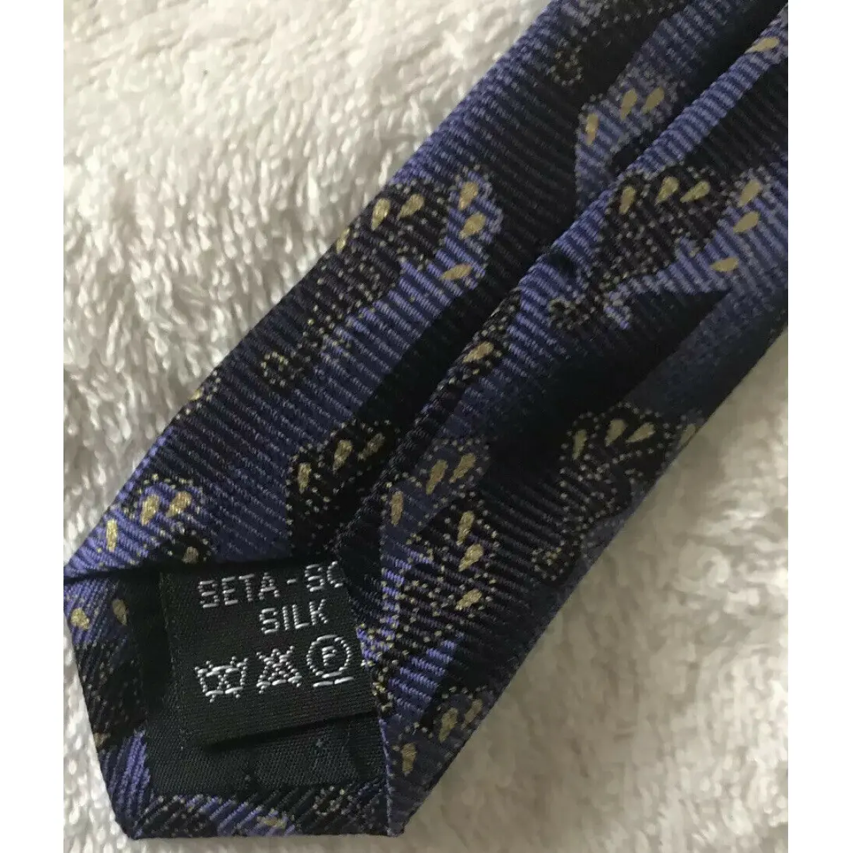 Silk tie Gianni Versace - Vintage
