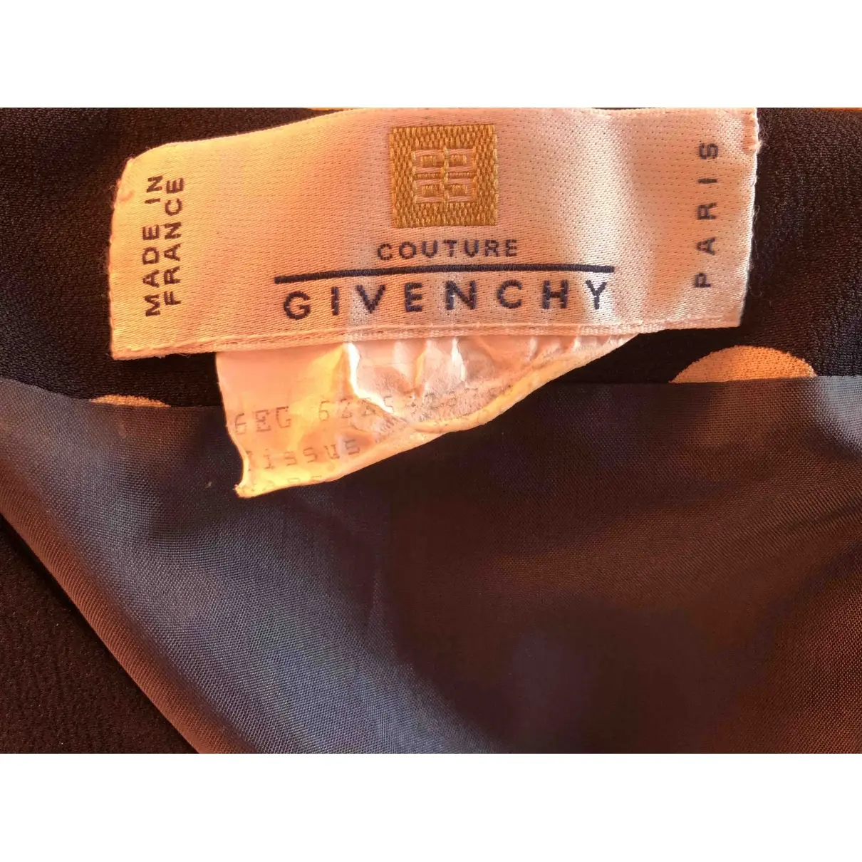 Silk mid-length dress Givenchy - Vintage