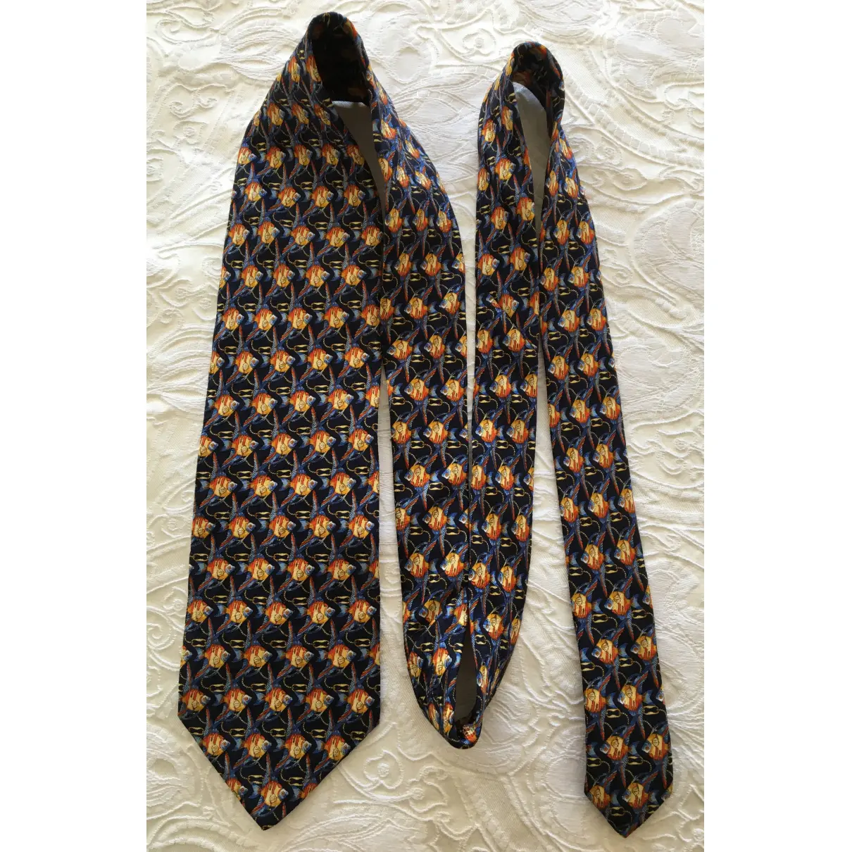 Silk tie Givenchy - Vintage
