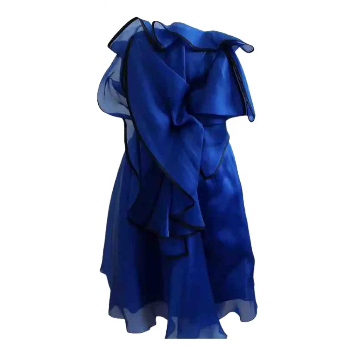 Silk mid-length dress Maria Grazia Severi