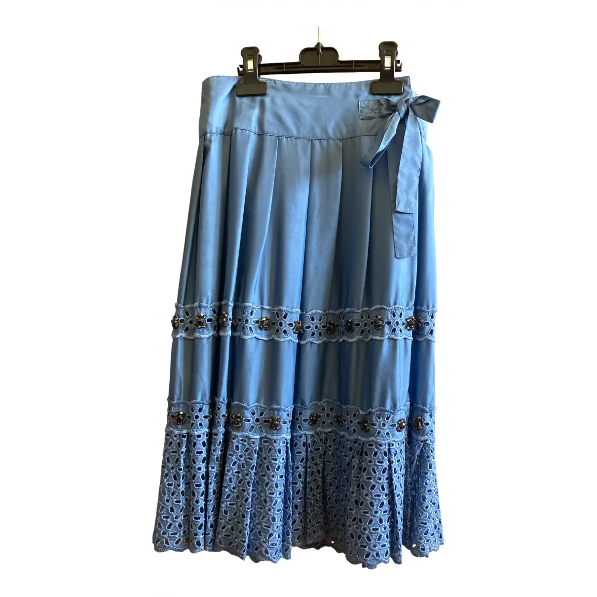 Silk mid-length skirt Pinko