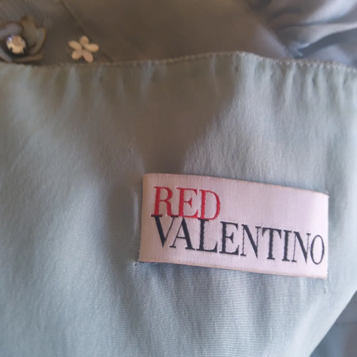 Silk mini dress Red Valentino Garavani