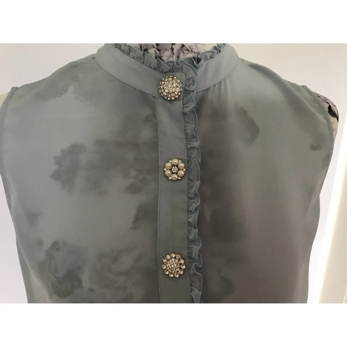 Spring Summer 2019 silk blouse Claudie Pierlot