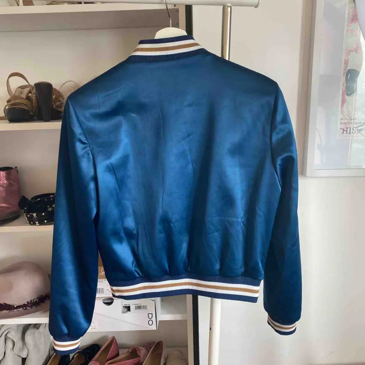 Buy Maje Spring Summer 2019 silk jacket online