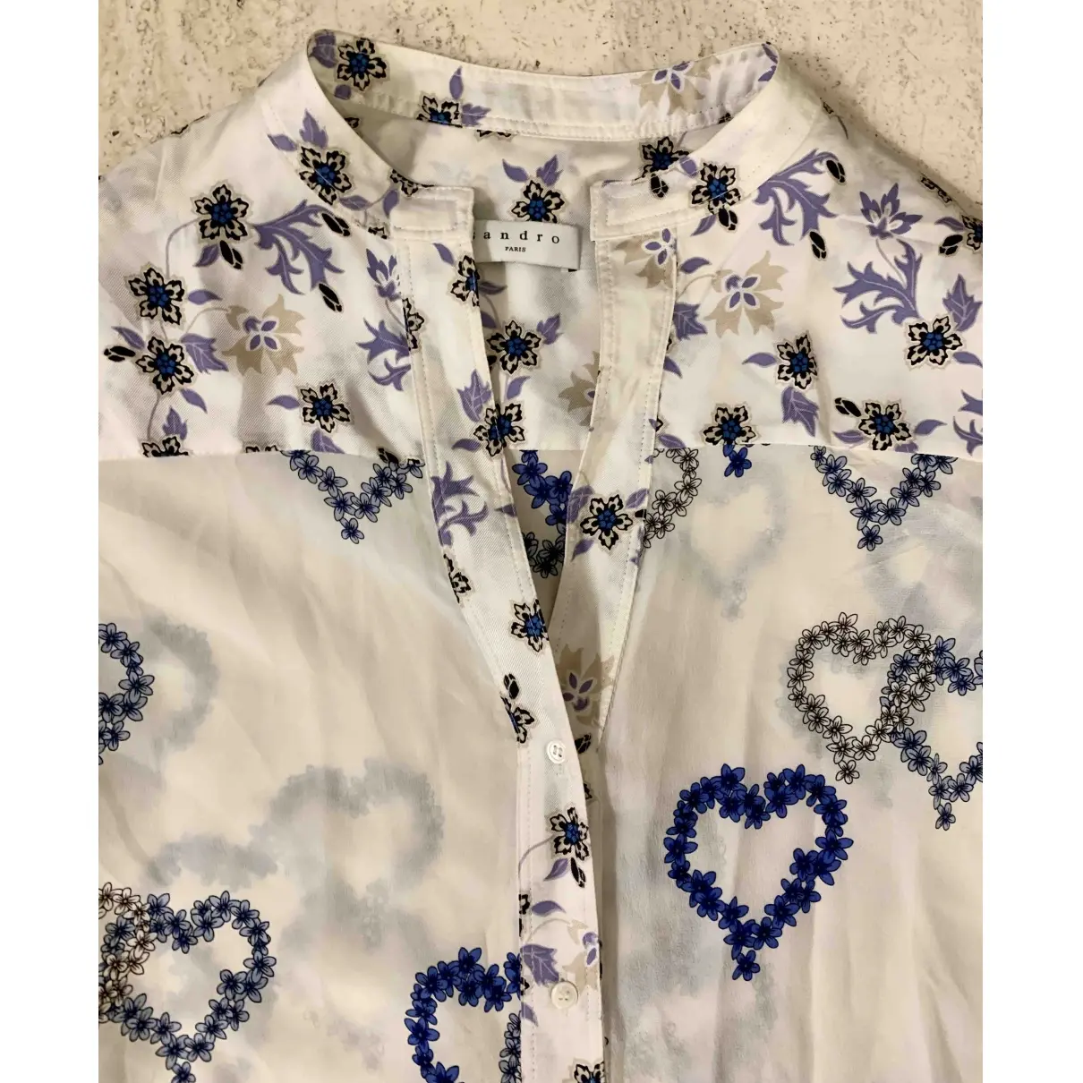 Sandro Spring Summer 2019 silk mid-length dress for sale