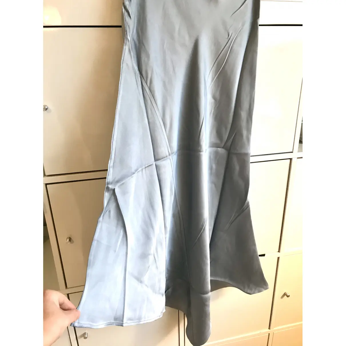 Buy Anine Bing Spring Summer 2020 silk mid-length skirt online