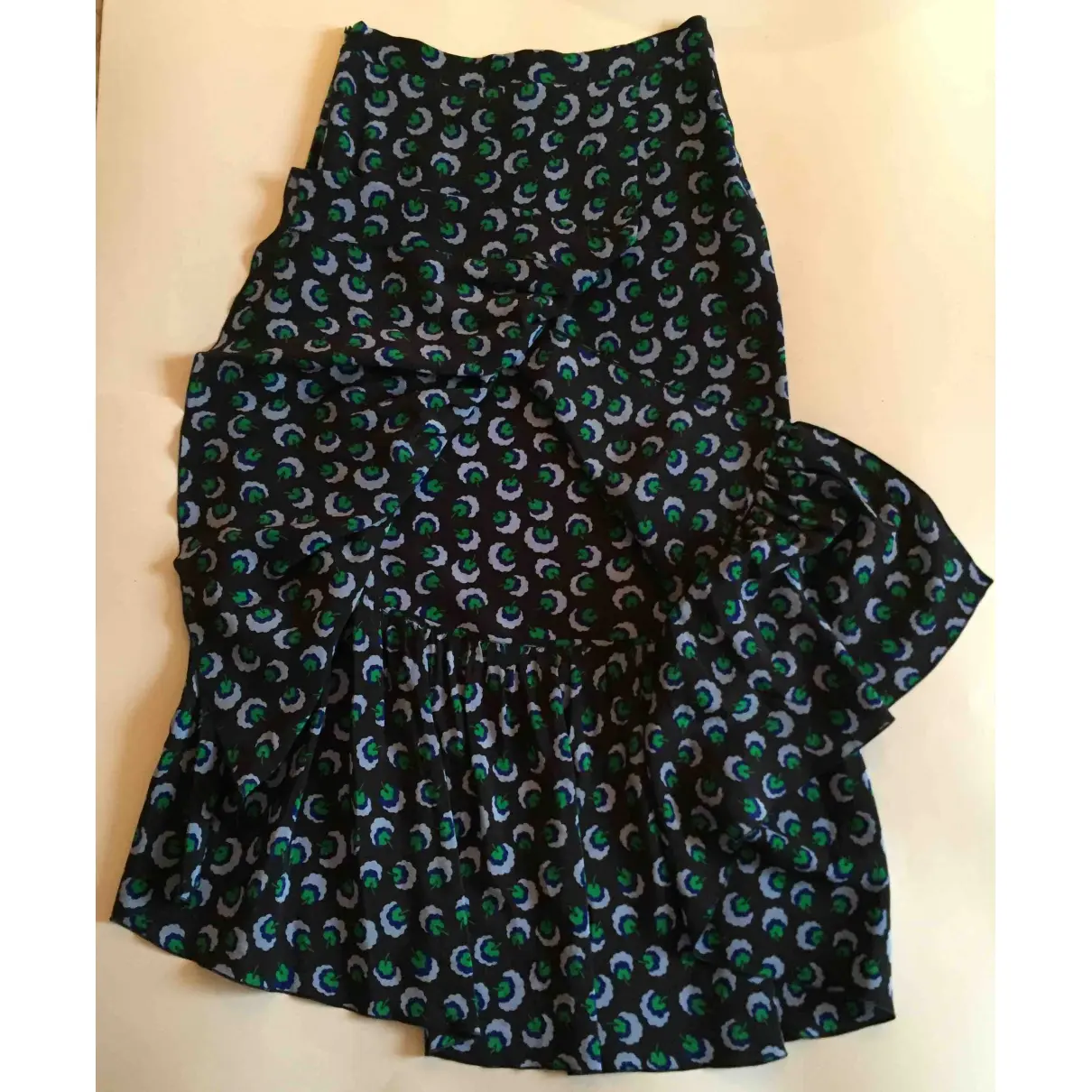 Buy Stella McCartney Silk mid-length skirt online