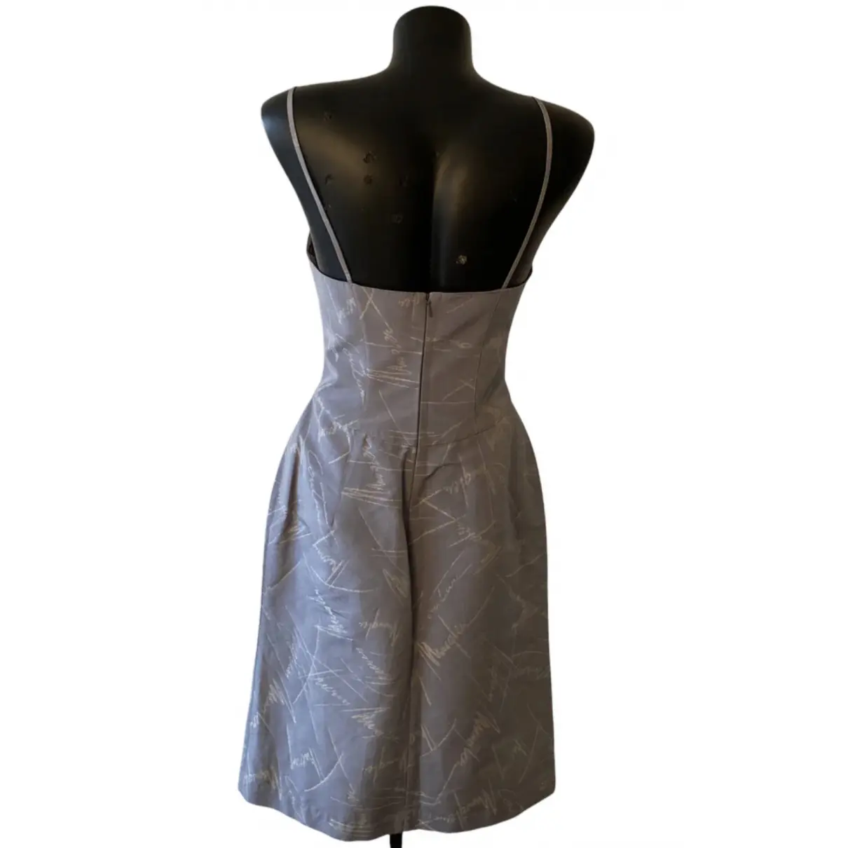 Silk mid-length dress Thierry Mugler - Vintage