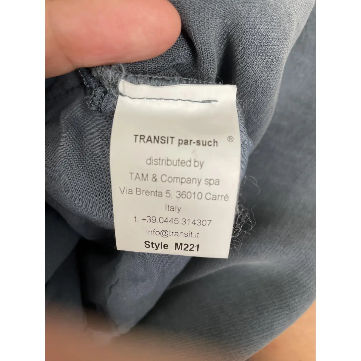Silk large pants Transit