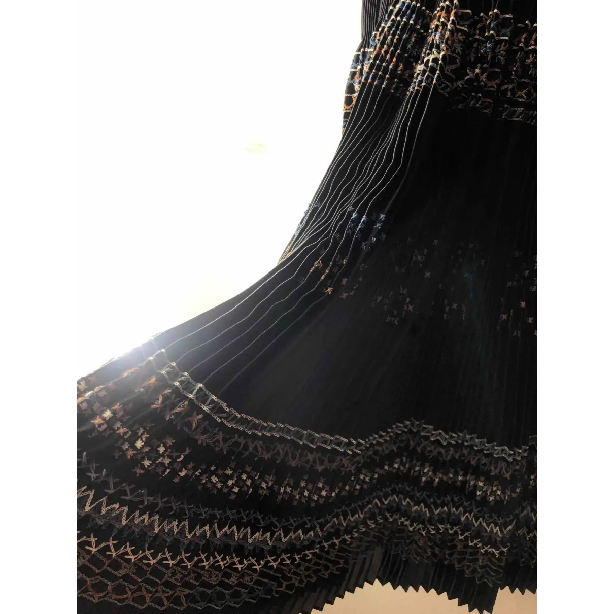 Silk mid-length skirt Trussardi