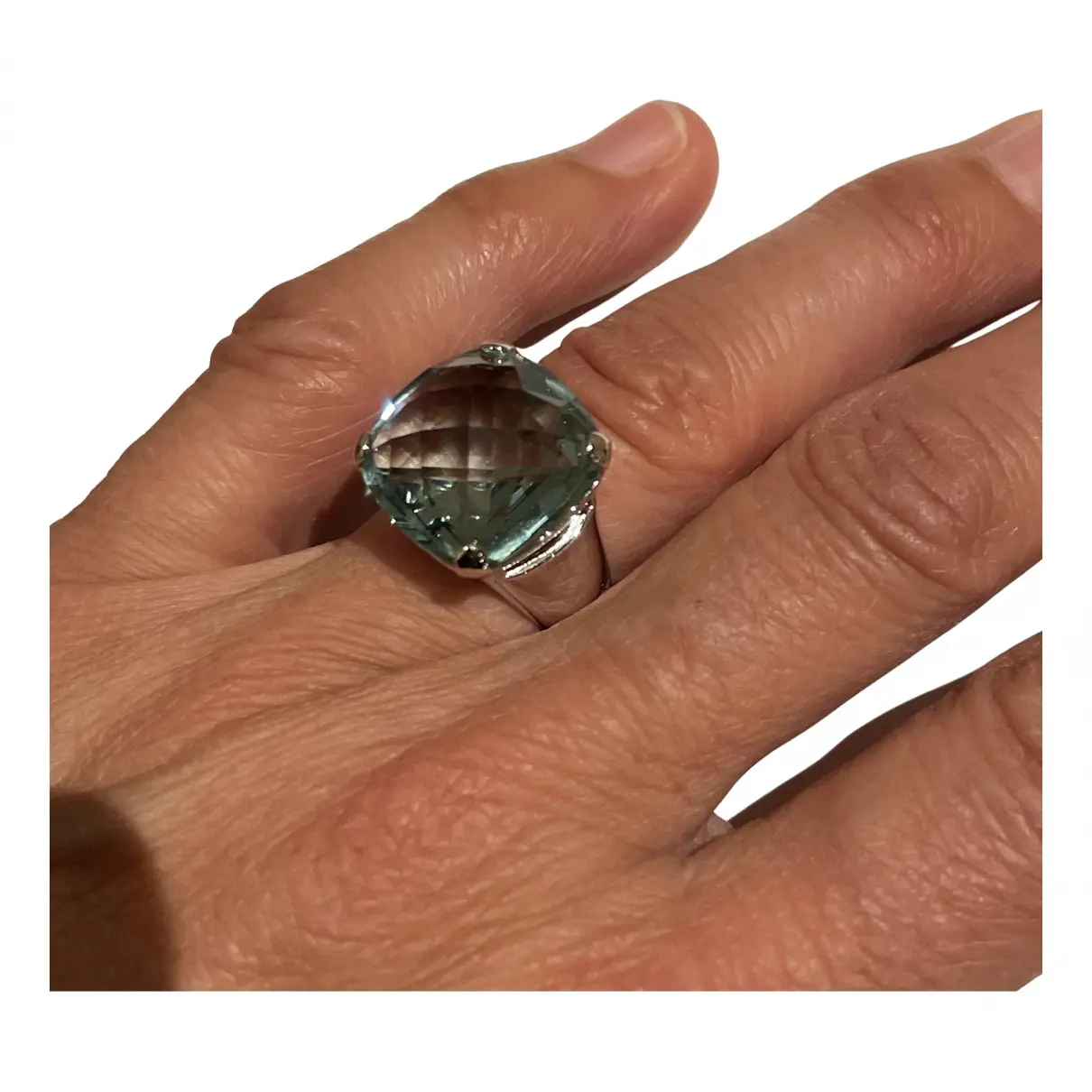 Buy Swarovski Nirvana silver ring online