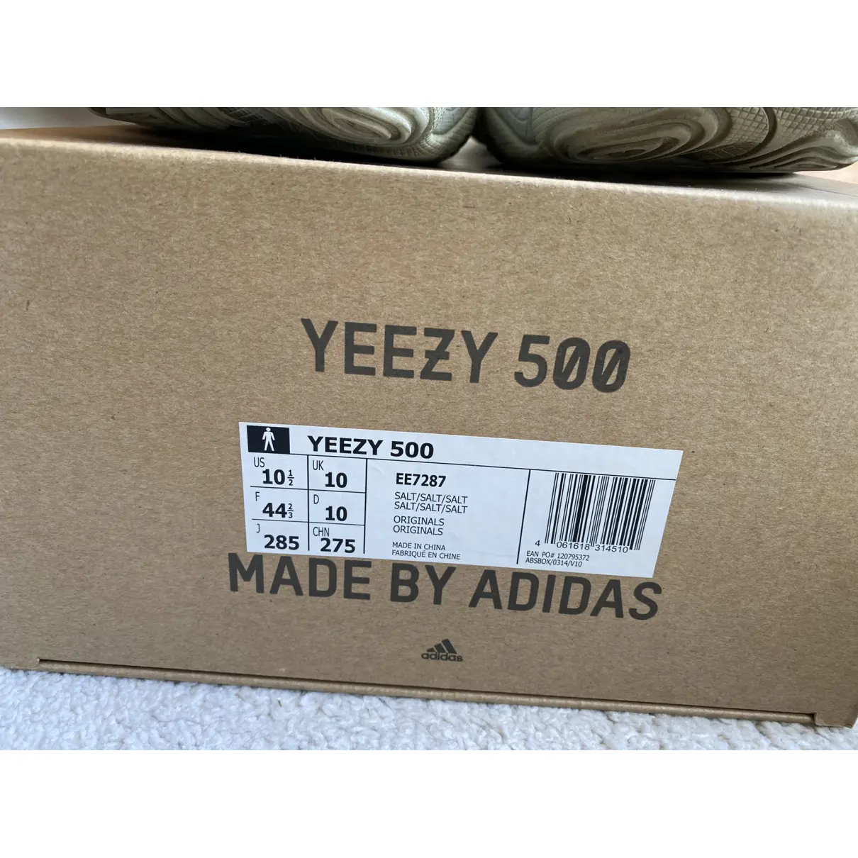 500 low trainers Yeezy x Adidas
