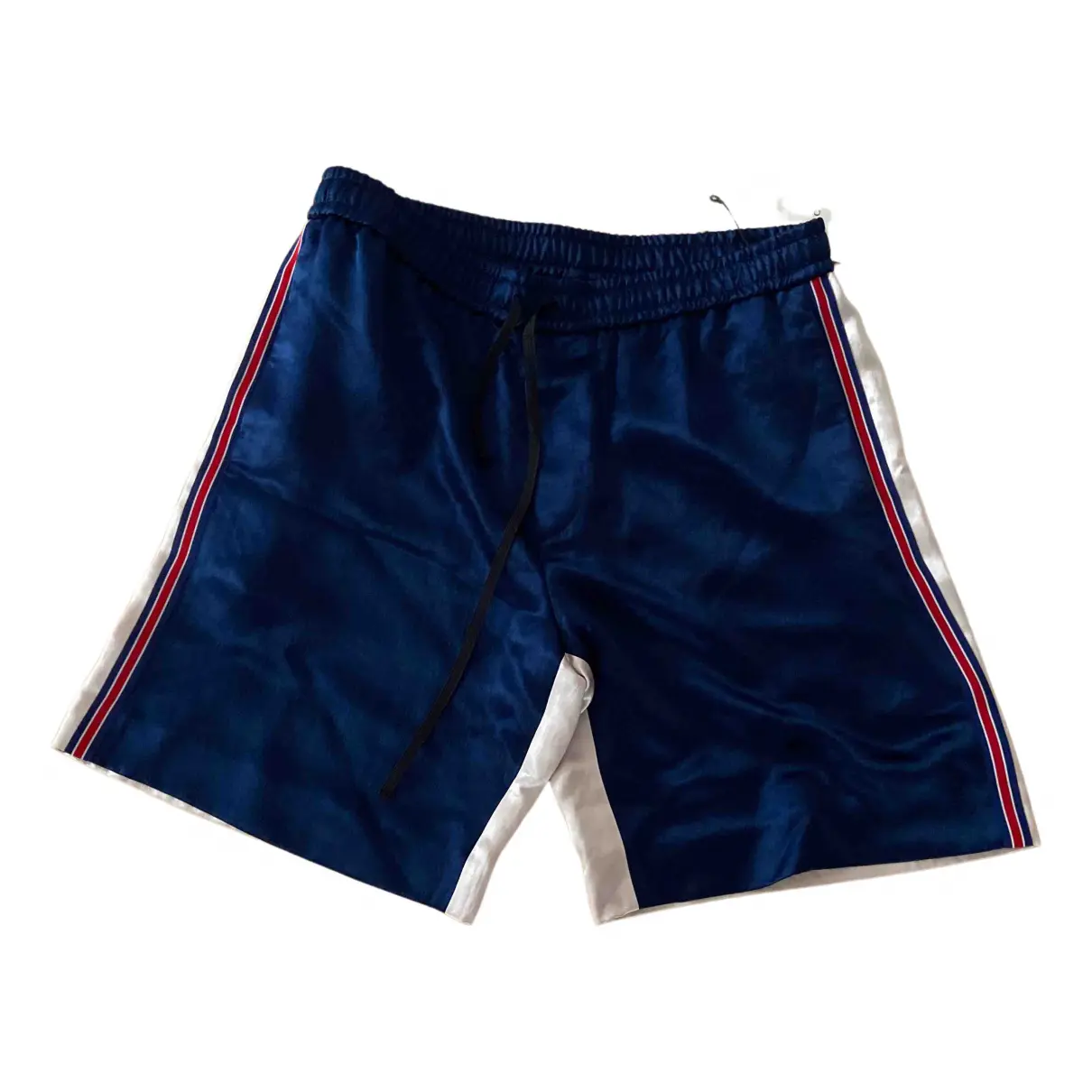 Blue Synthetic Shorts Gucci