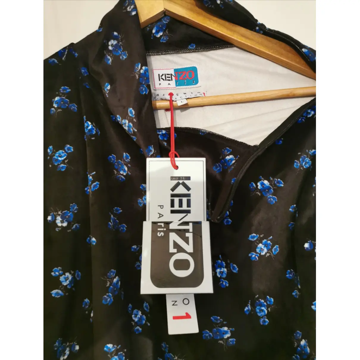 Buy Kenzo Blue Synthetic Knitwear & Sweatshirt online
