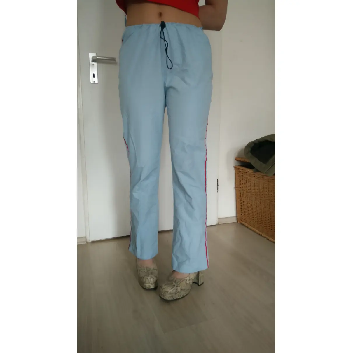 Straight pants Miu Miu - Vintage
