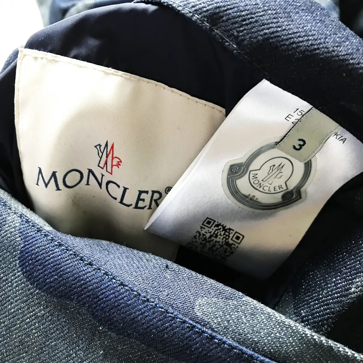 Print jacket Moncler