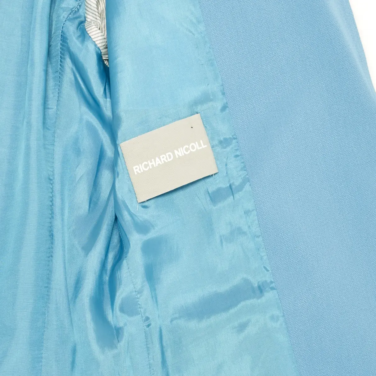 Buy Richard Nicoll Blue Synthetic Jacket online