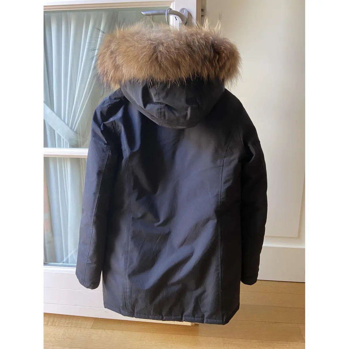 Buy Woolrich Blue Synthetic Jacket & coat online