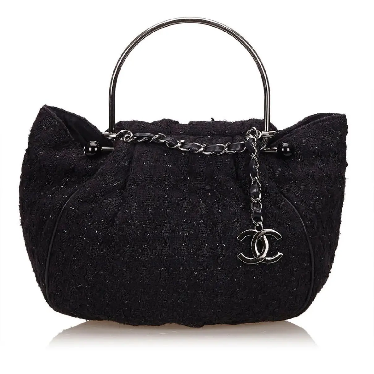 Buy Chanel Coco Handle tweed satchel online - Vintage