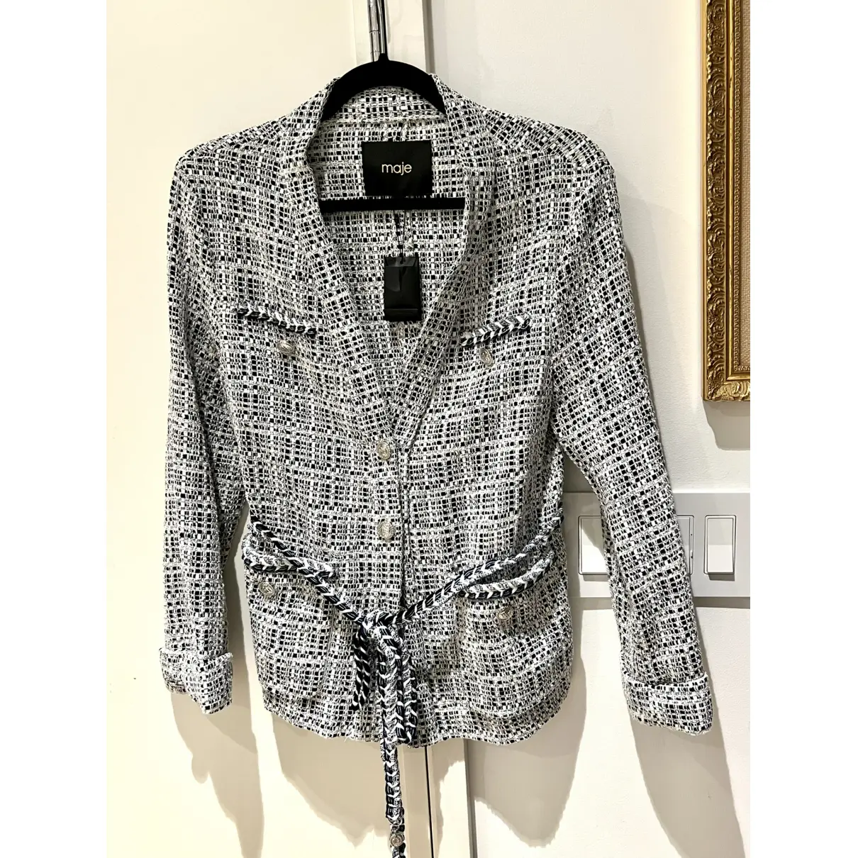 Buy Maje Tweed blazer online