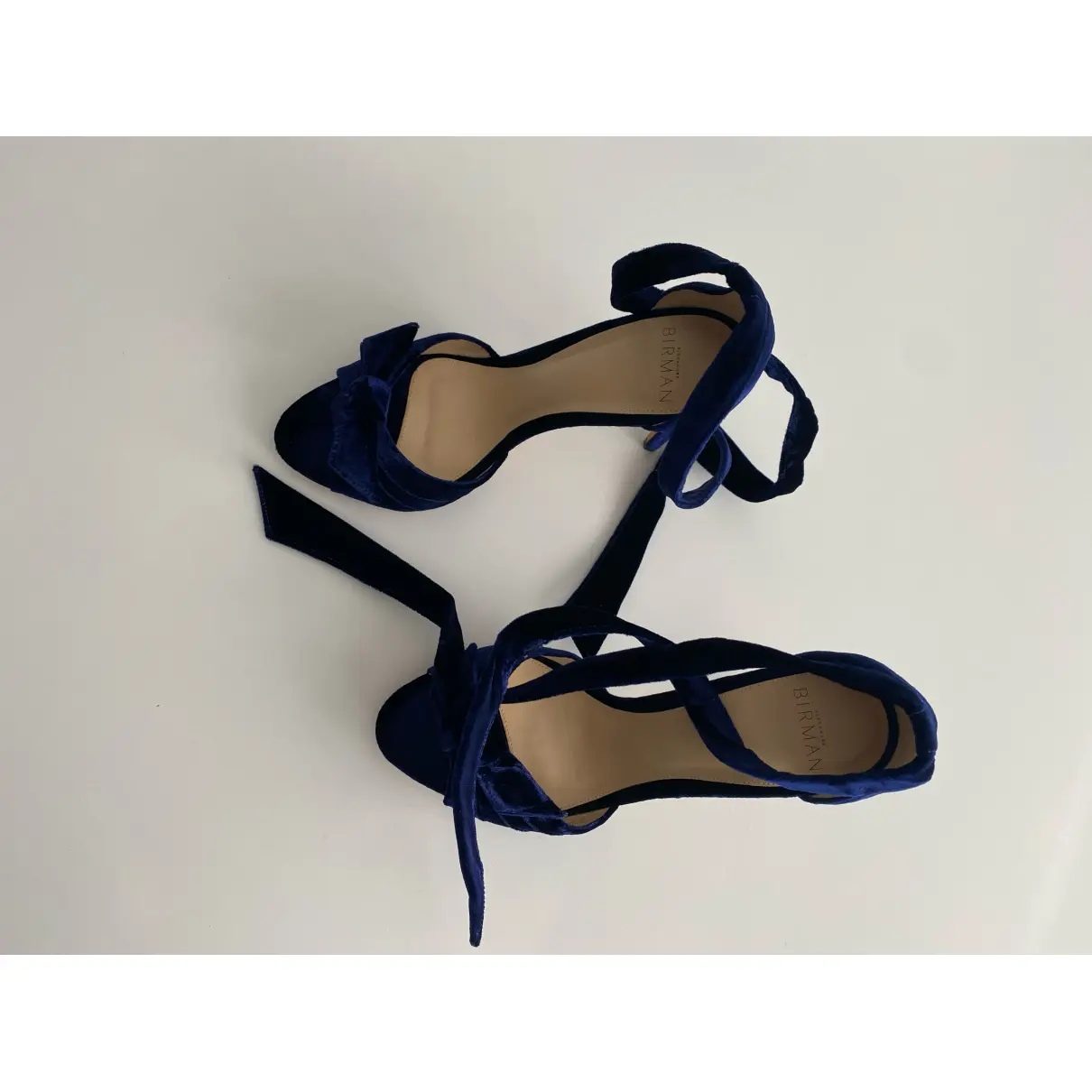 Buy Alexandre Birman Velvet sandals online