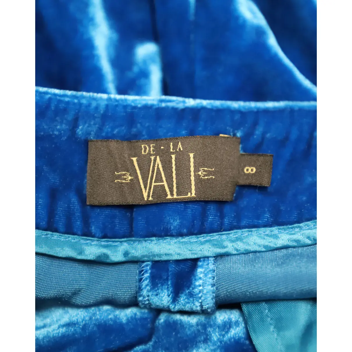 Velvet suit jacket De La Vali