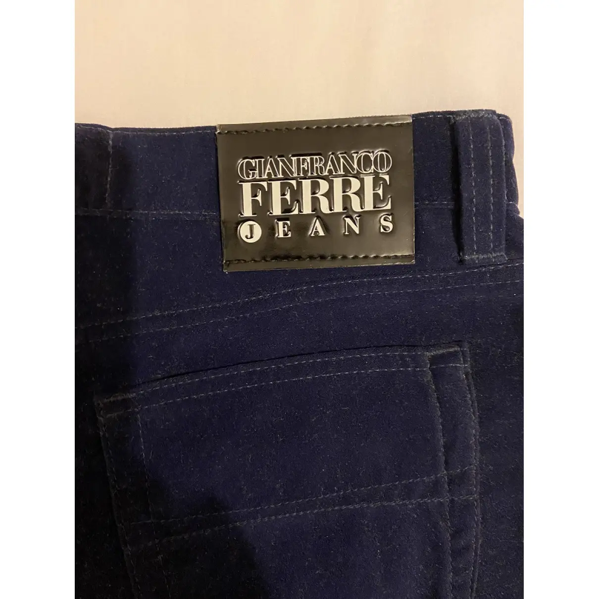 Buy Gianfranco Ferré Velvet straight pants online