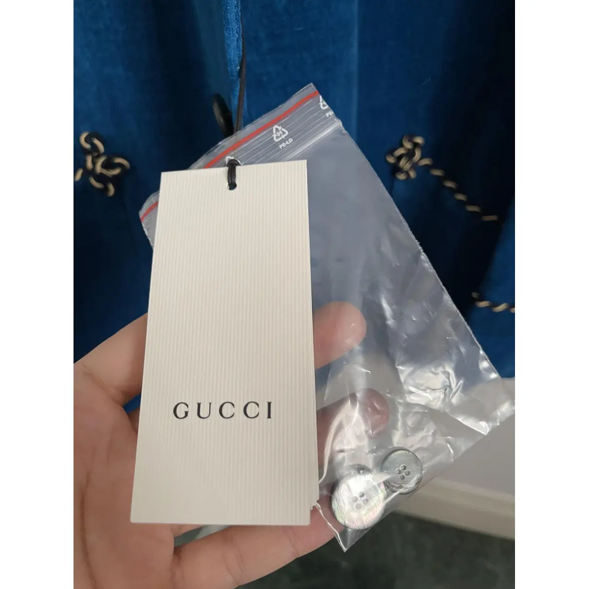 Velvet vest Gucci