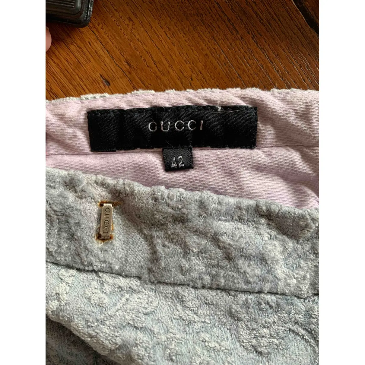 Buy Gucci Velvet straight pants online - Vintage