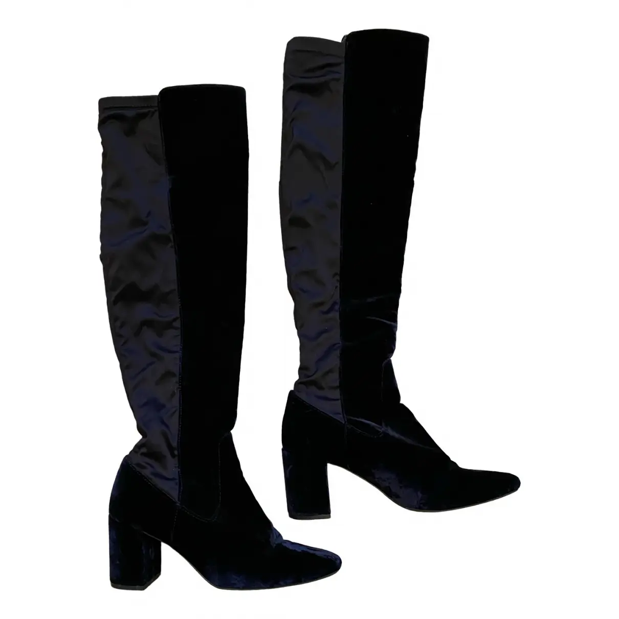 Velvet boots Uterque