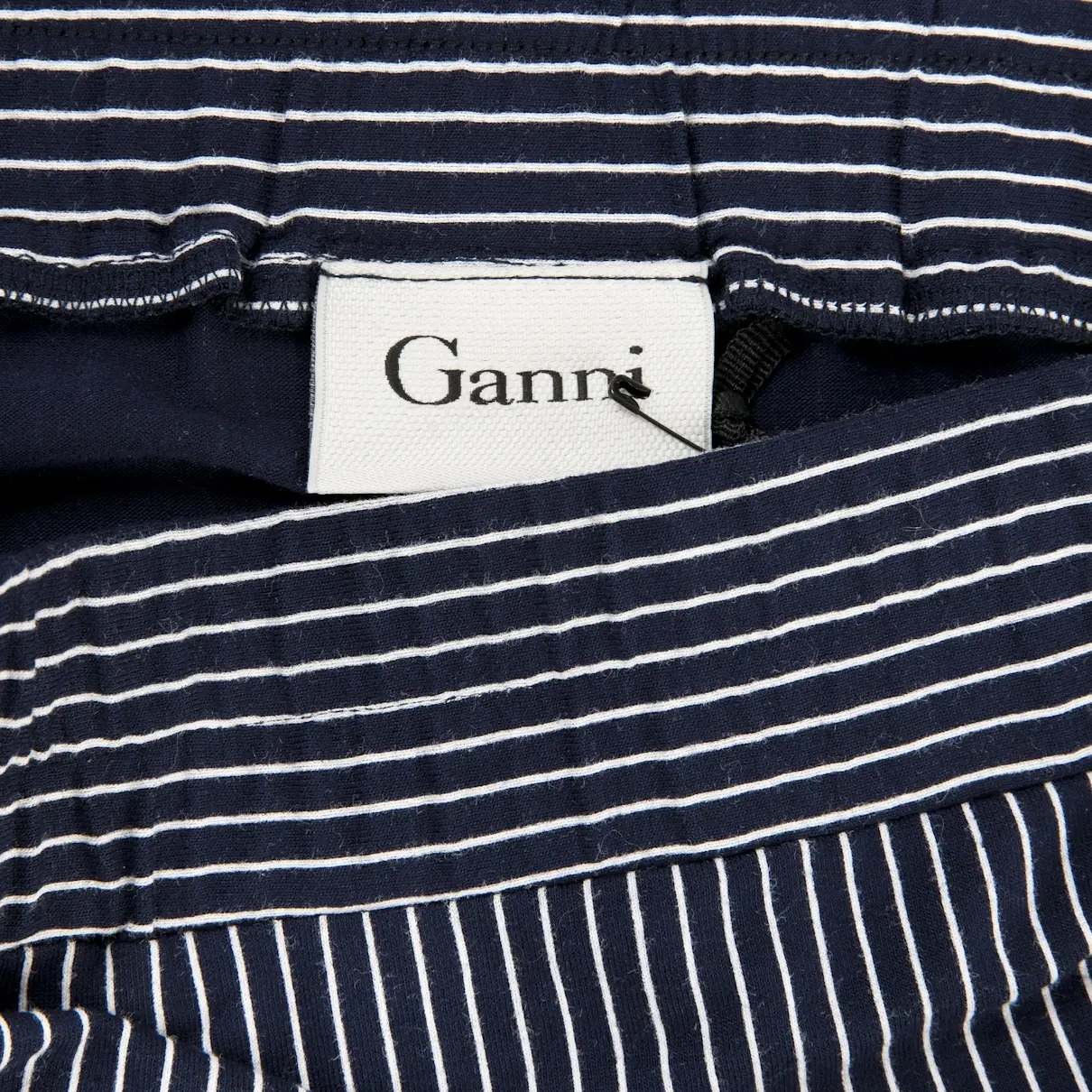 Buy Ganni Blue Viscose Skirt online