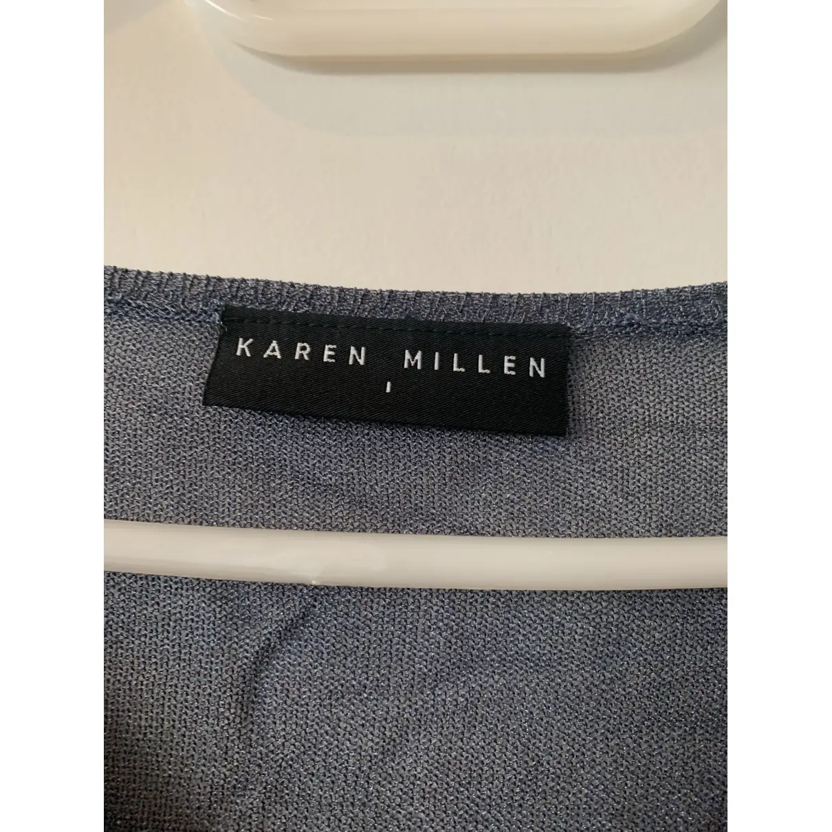 Buy Karen Millen Blue Viscose Knitwear online - Vintage