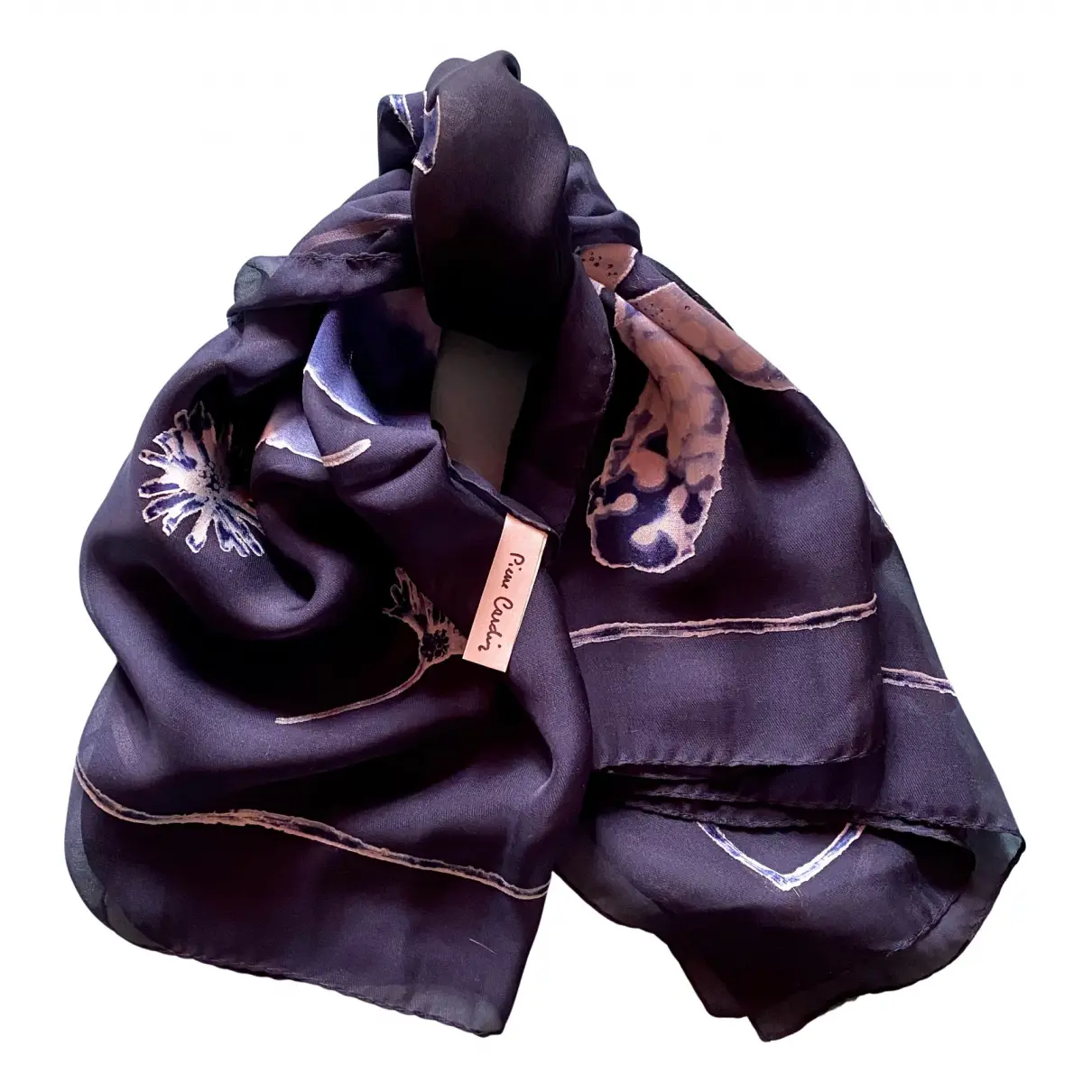 Silk handkerchief Pierre Cardin - Vintage