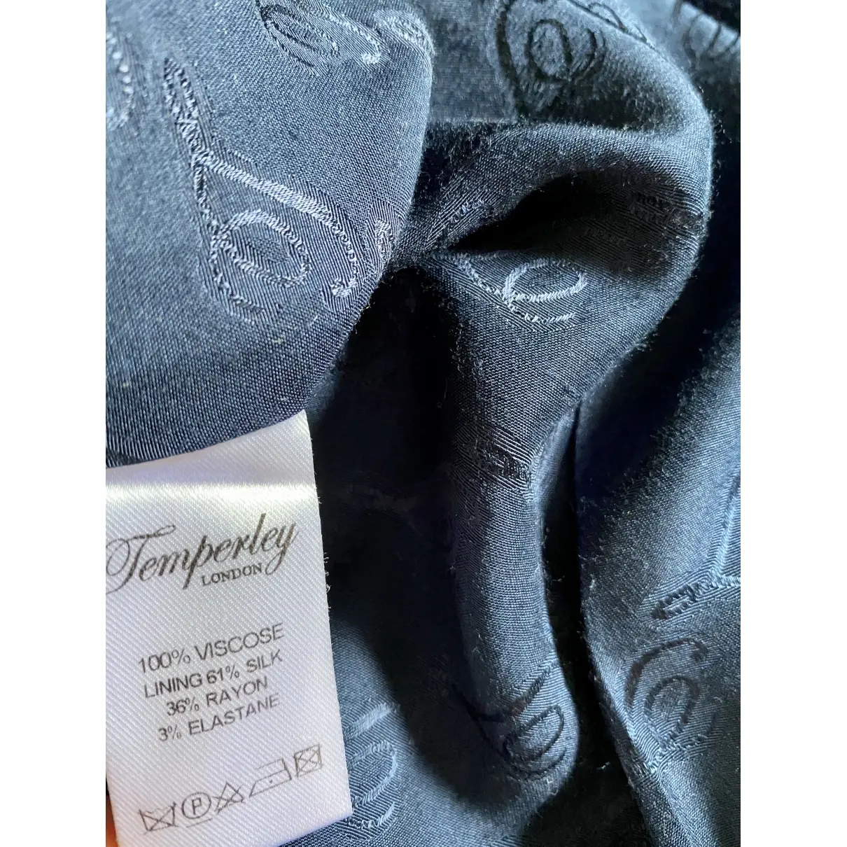 Buy Temperley London Blue Viscose Jacket online