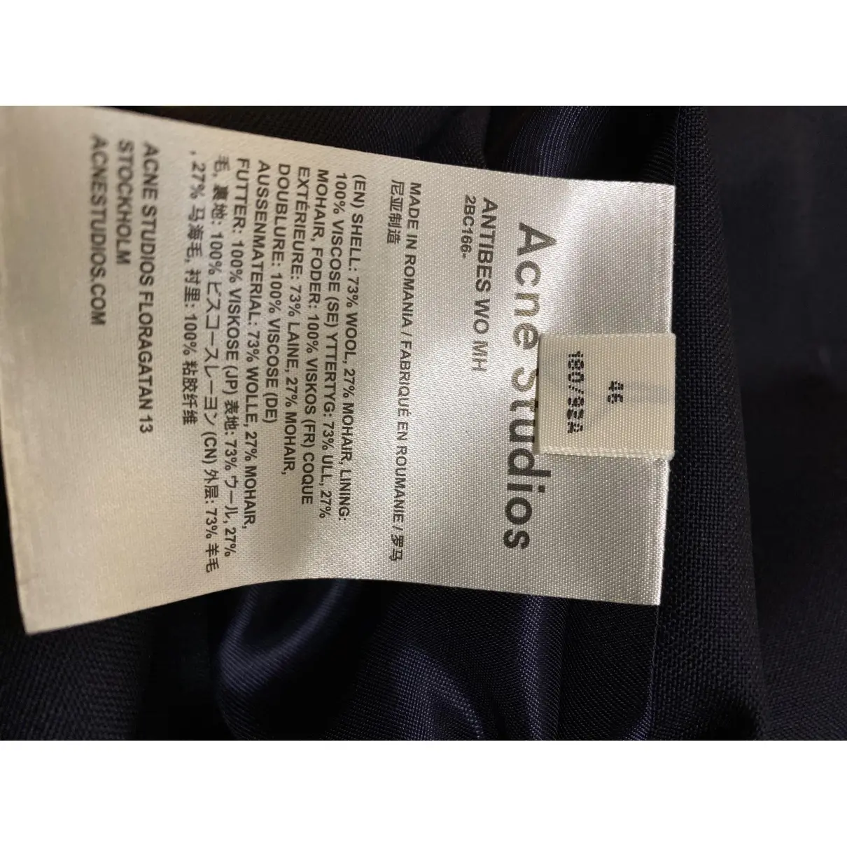 Buy Acne Studios Wool suit online
