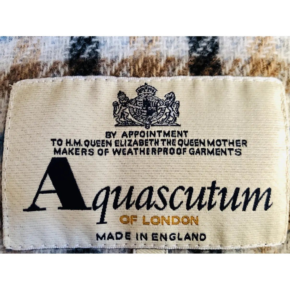 Wool dufflecoat Aquascutum