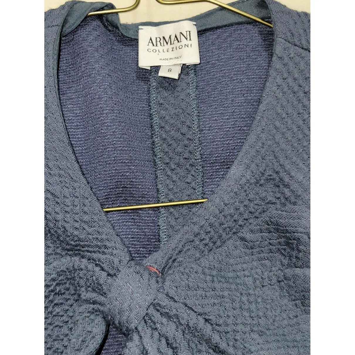 Wool mid-length dress Armani Collezioni