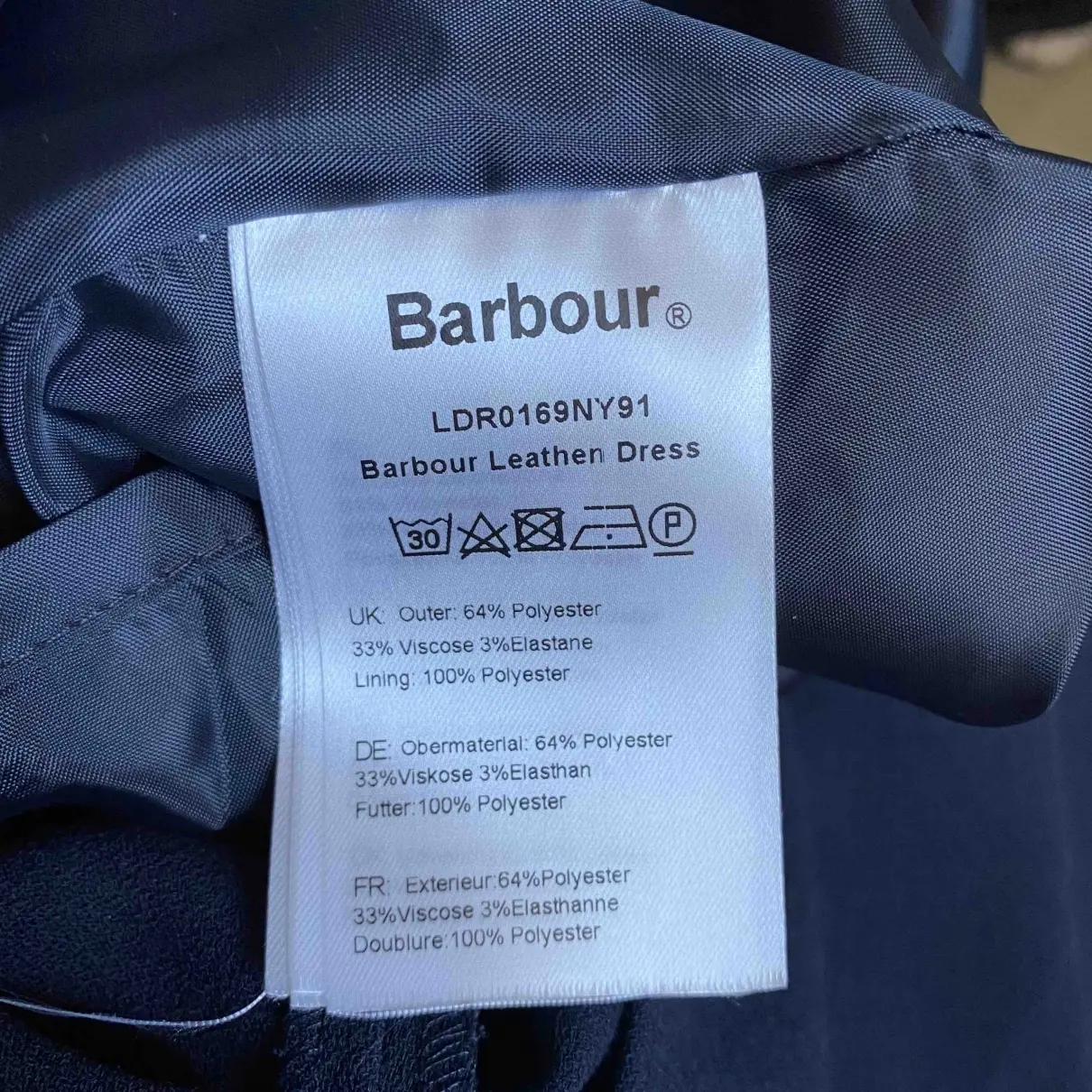 Buy Barbour Wool mid-length dress online