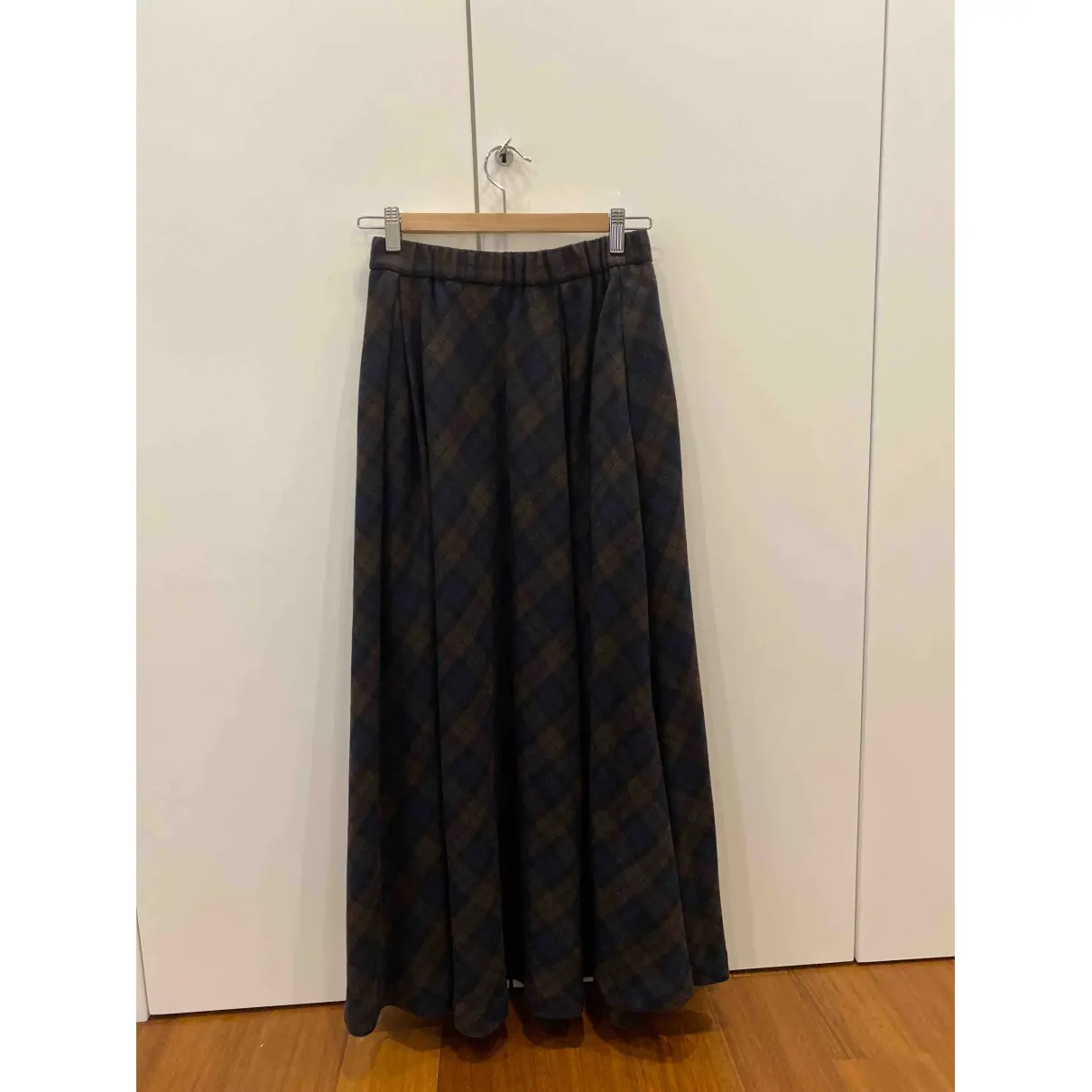 Buy Barena Venezia Wool maxi skirt online
