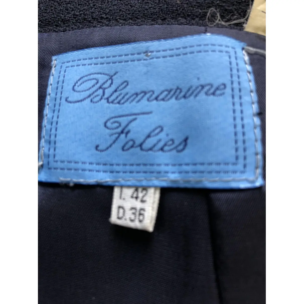 Buy Blumarine Wool mid-length skirt online