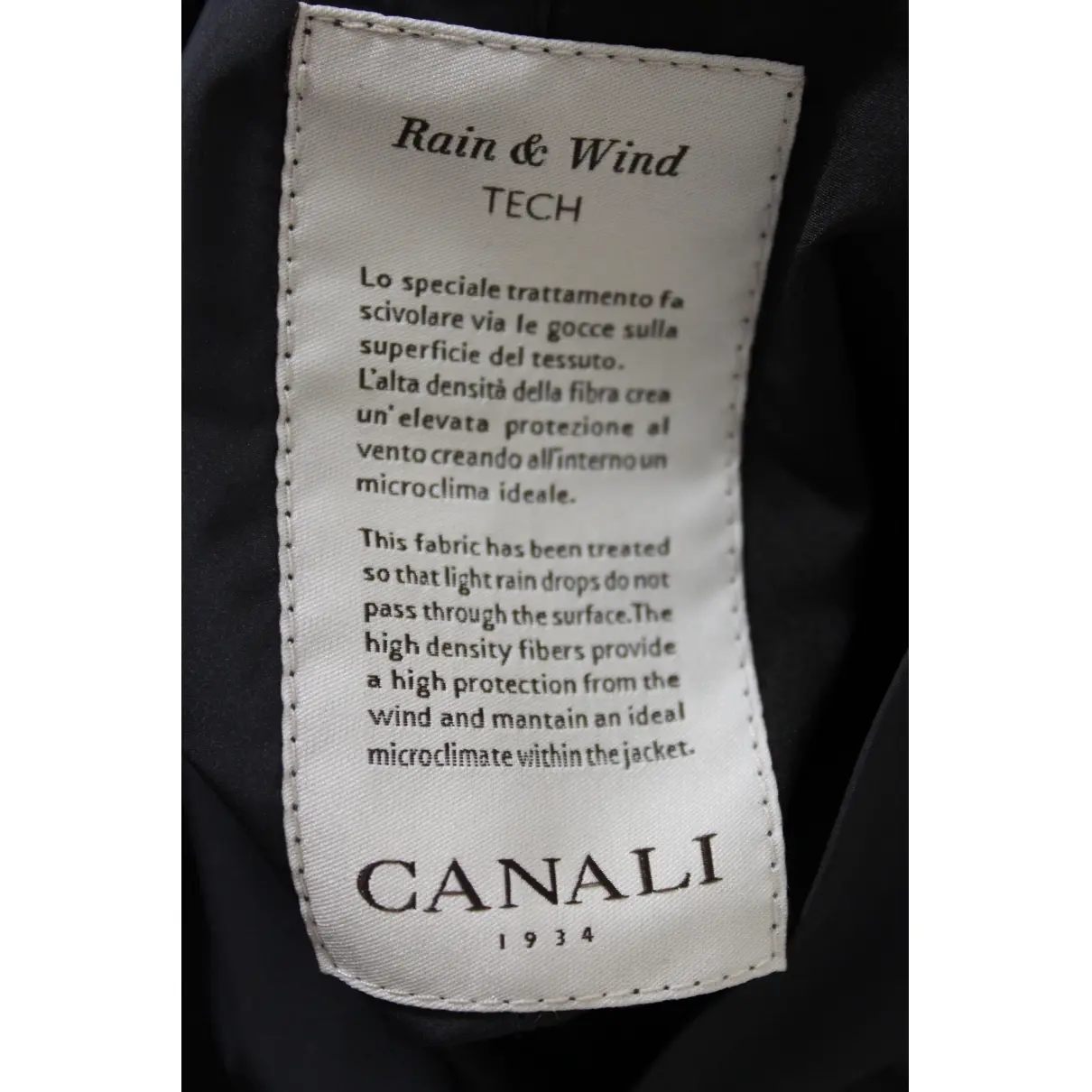 Wool coat Canali