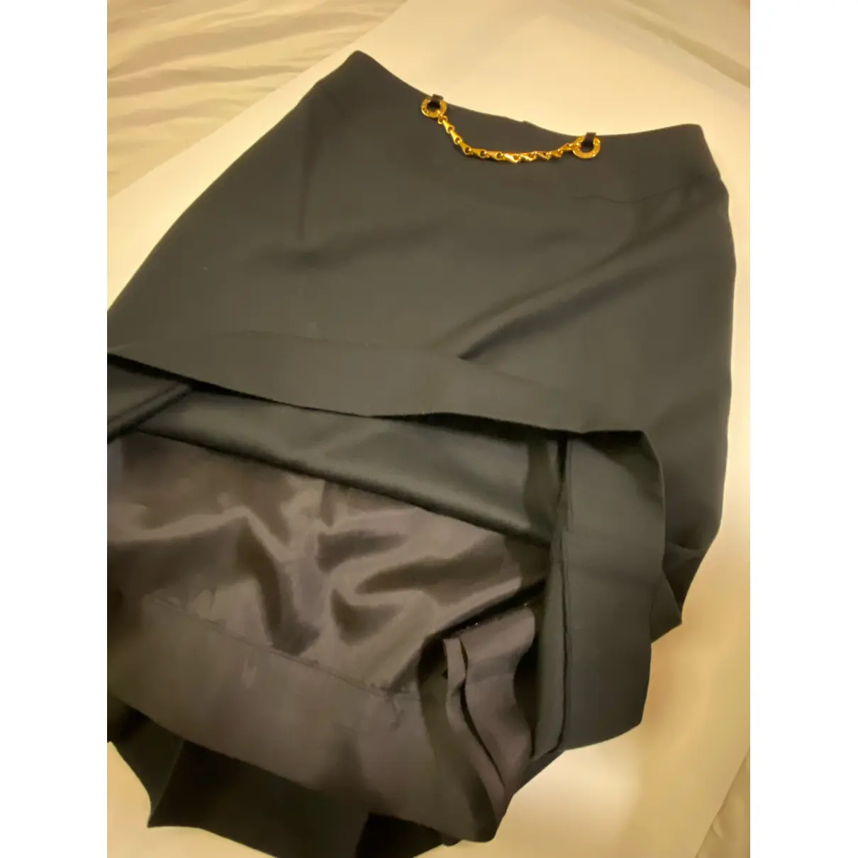 Wool mid-length skirt Celine